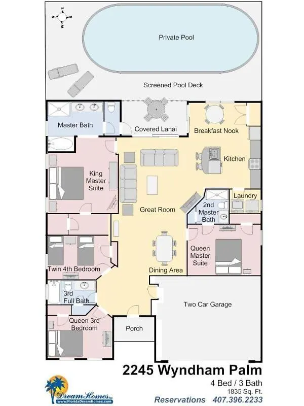 4 Bed 2245 * Four Corners
