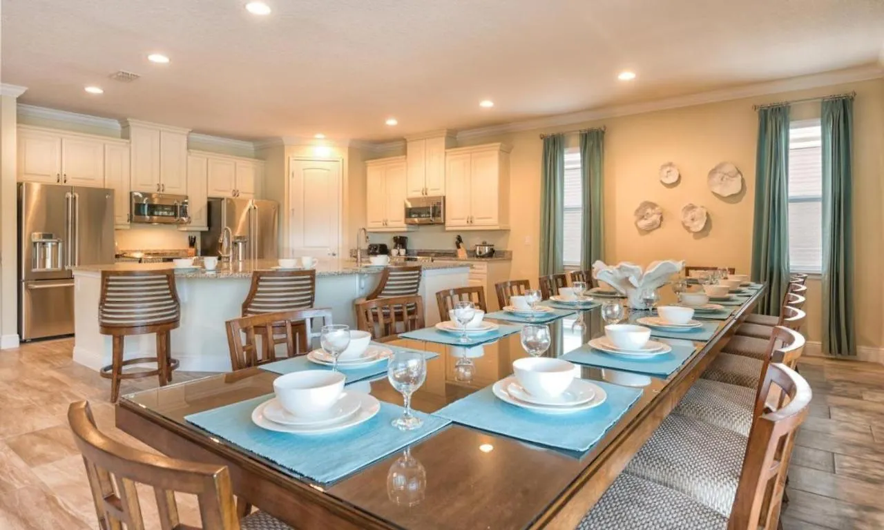 Spacious 13 Bdrm Oasis With Large Pool And Deck At Reunion * Kissimmee