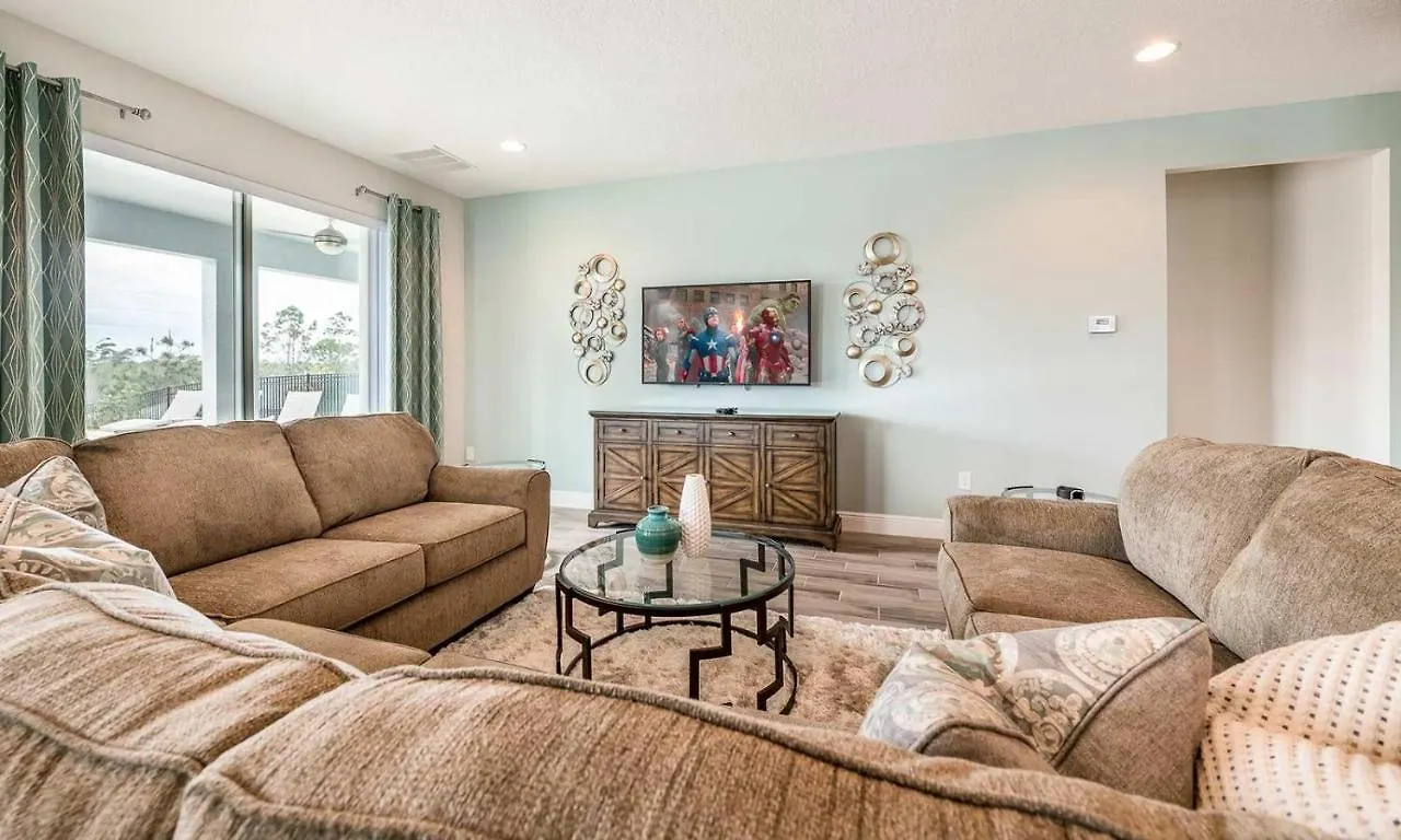 Casa de Férias Energetic 9 Bdrm With Gazebo At Encore *