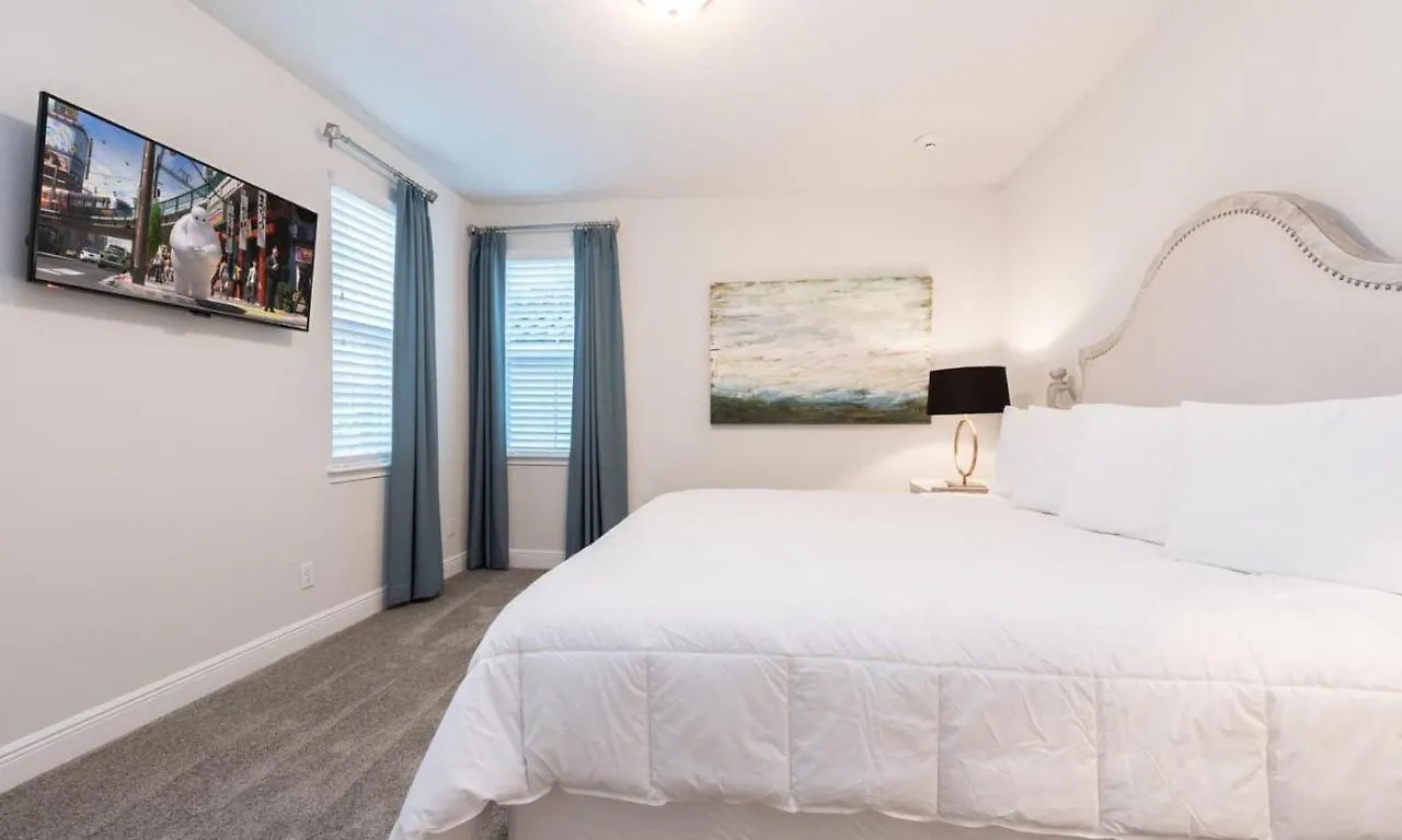 Wonderful 13 Bdrm With Private Theater At Reunion Kissimmee