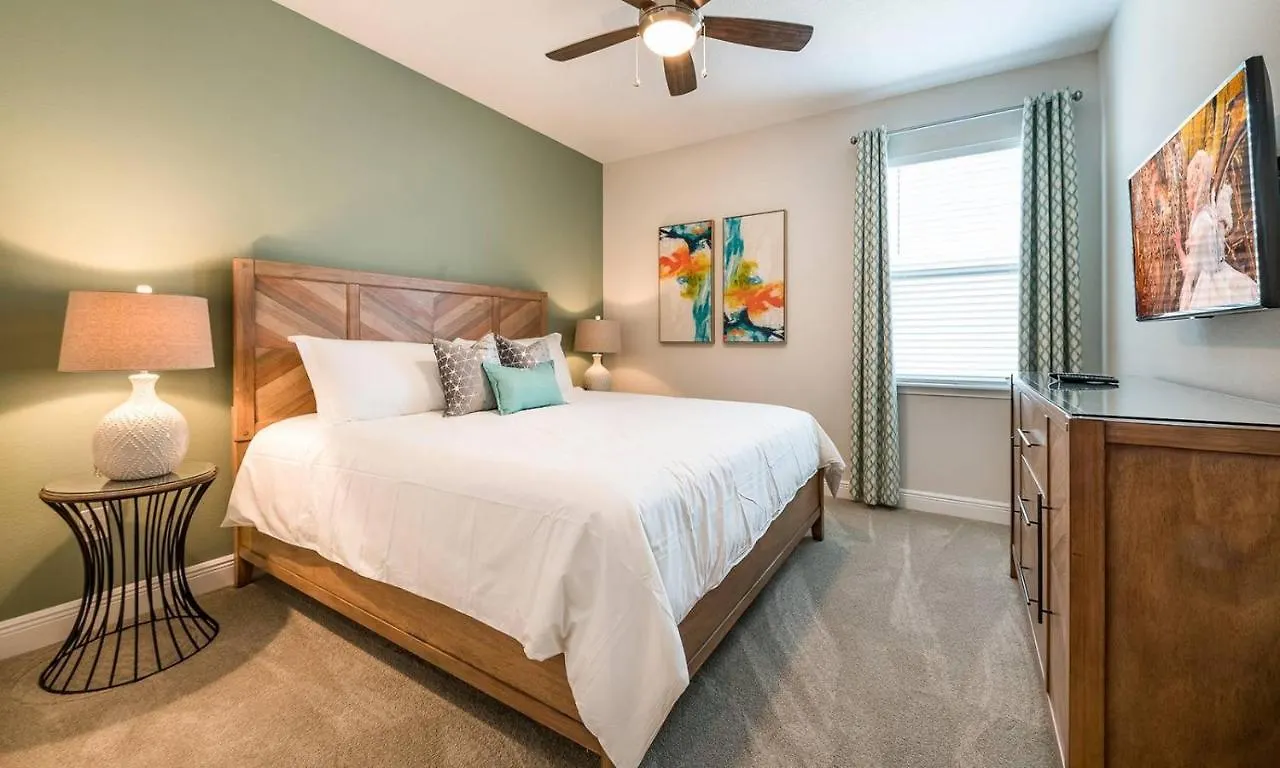 Casa de Férias Energetic 9 Bdrm With Gazebo At Encore Kissimmee