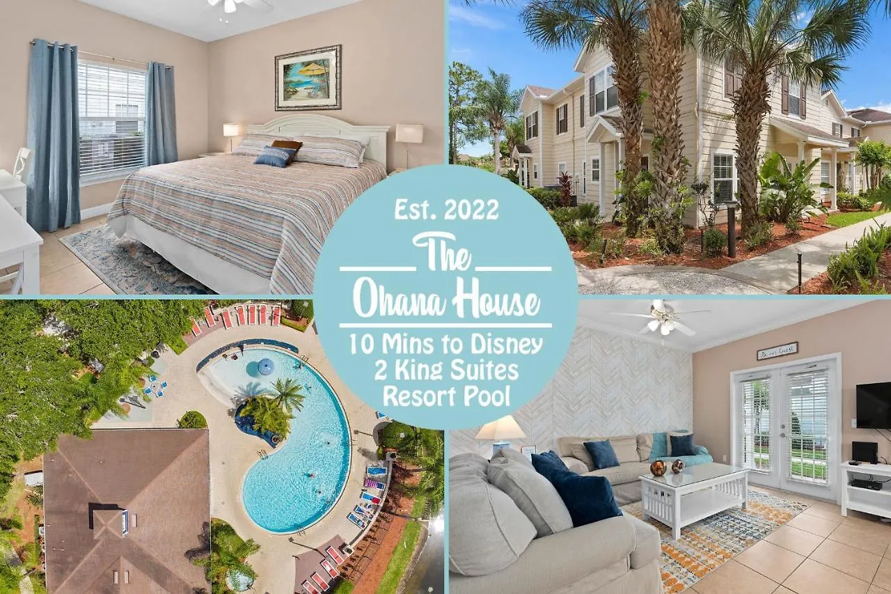 Charming Townhouse With 2 King & Amazing Pool Only 10 Mins To Kissimmee