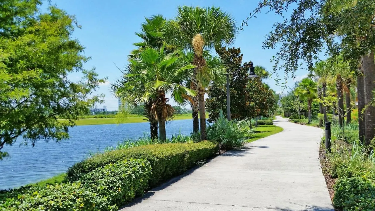 Apartment Stunning Lakeview Wprivate Balcony Kissimmee