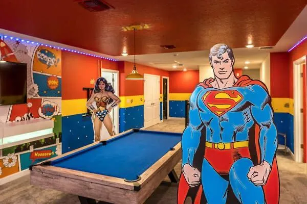 Magical Family 8min Disneyworld Pool/spa Sleeps 22 *