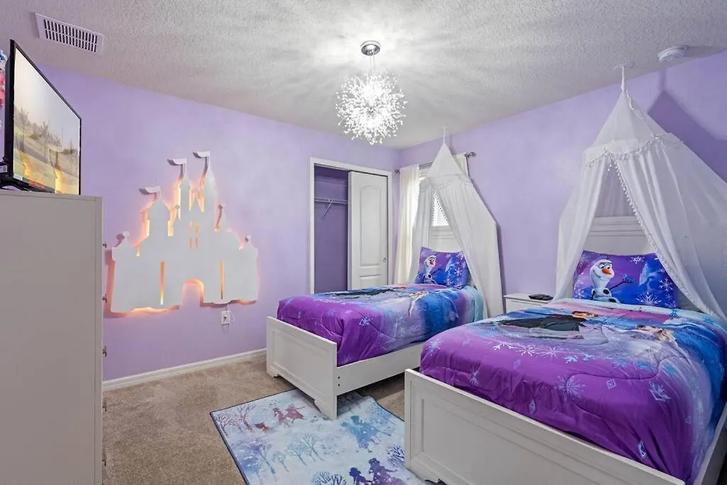 Summer Promo! Star Wars Game Room! Near Disney! Private Pool And Spa! Amenities! Sleeps 16! *