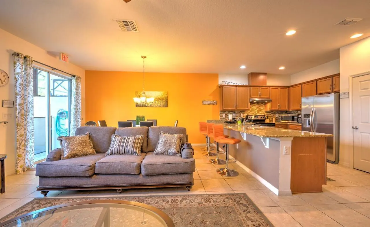 4 Bedroom Sunhaven Townhouse With Pool Near Villa Kissimmee