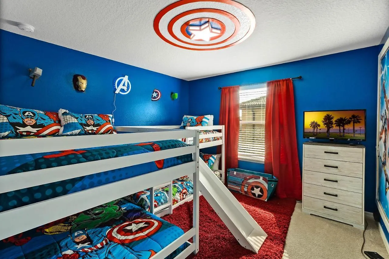 Summer Promo! Star Wars Game Room! Near Disney! Private Pool And Spa! Amenities! Sleeps 16!