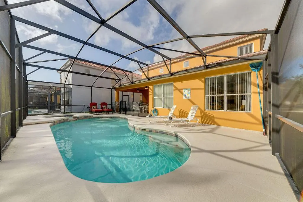 #584 Marcello With Private Pool, Whirlpool And Games * Киссимми