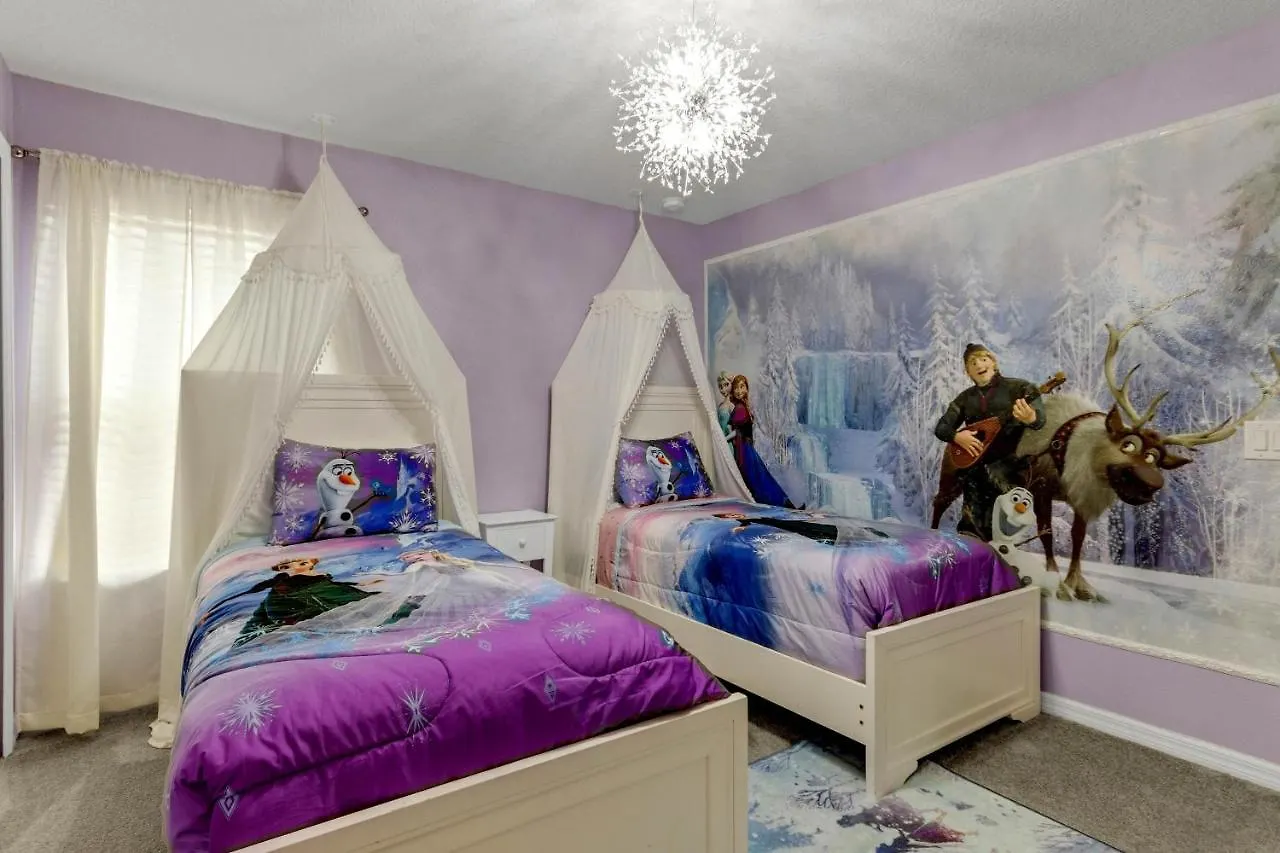 Villa Summer Promo! Star Wars Game Room! Near Disney! Private Pool And Spa! Amenities! Sleeps 16! Kissimmee