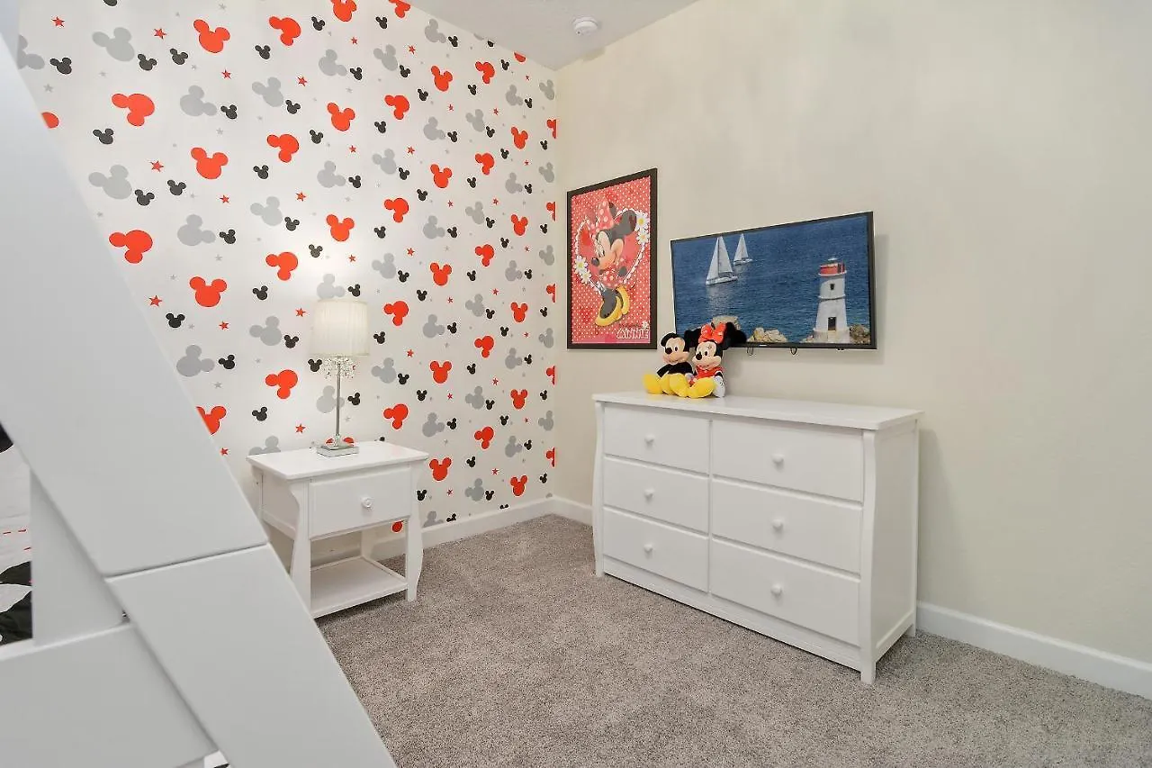 度假居 Five Bedrooms W/ Gameroom And Pool 4894 基西米