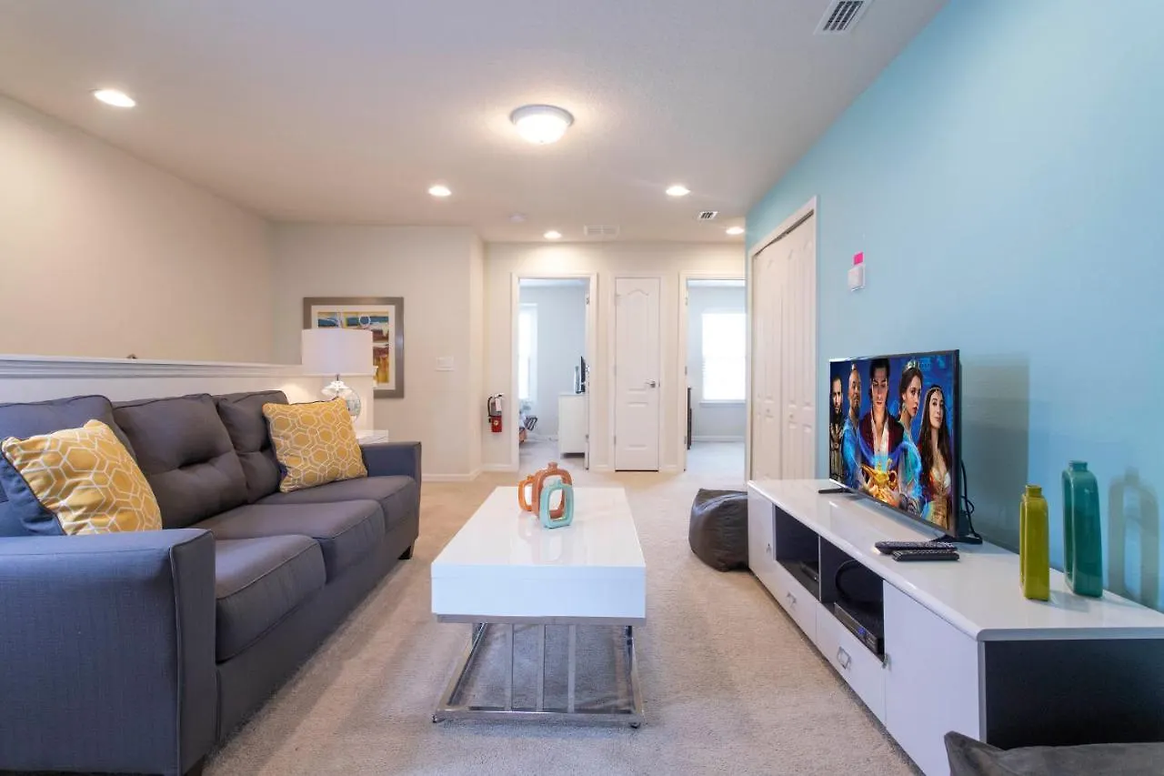 Splendid 5 Bd W/ Pool @ Windsor Westside 8921 Киссимми