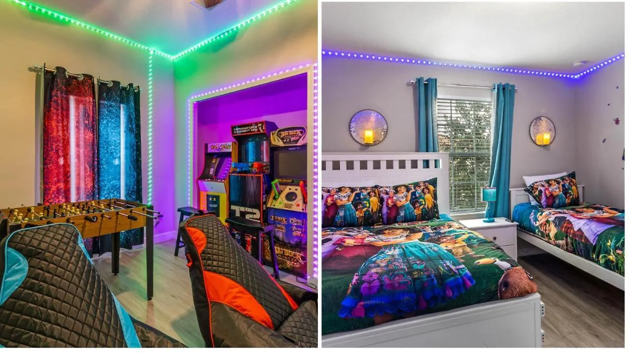New Listing 5 Mi From Disney,free Arcades, Heatedpool & Water Park 度假居 基西米