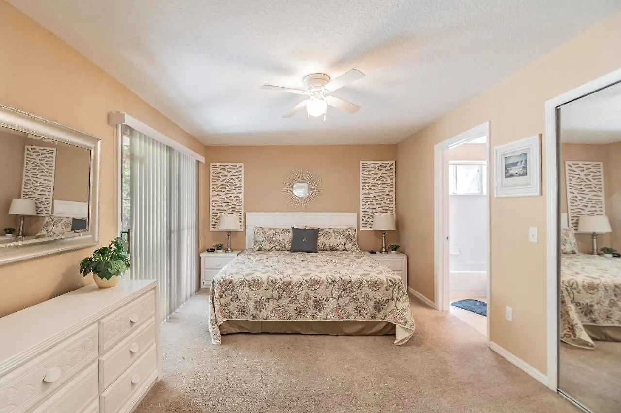 Near Dis & Sleeps 10! Two King Master Br Suites, Bunks For The Kids, Private Patio, No Steps, Pool, Rates! アパート *