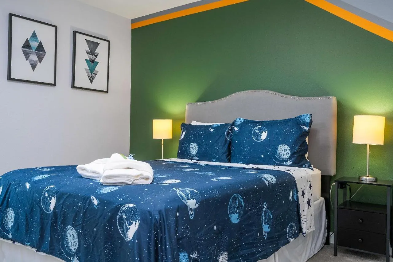 Дом отдыха Moradda Townhouse With Splash Pool At Le Reve 4419 Киссимми
