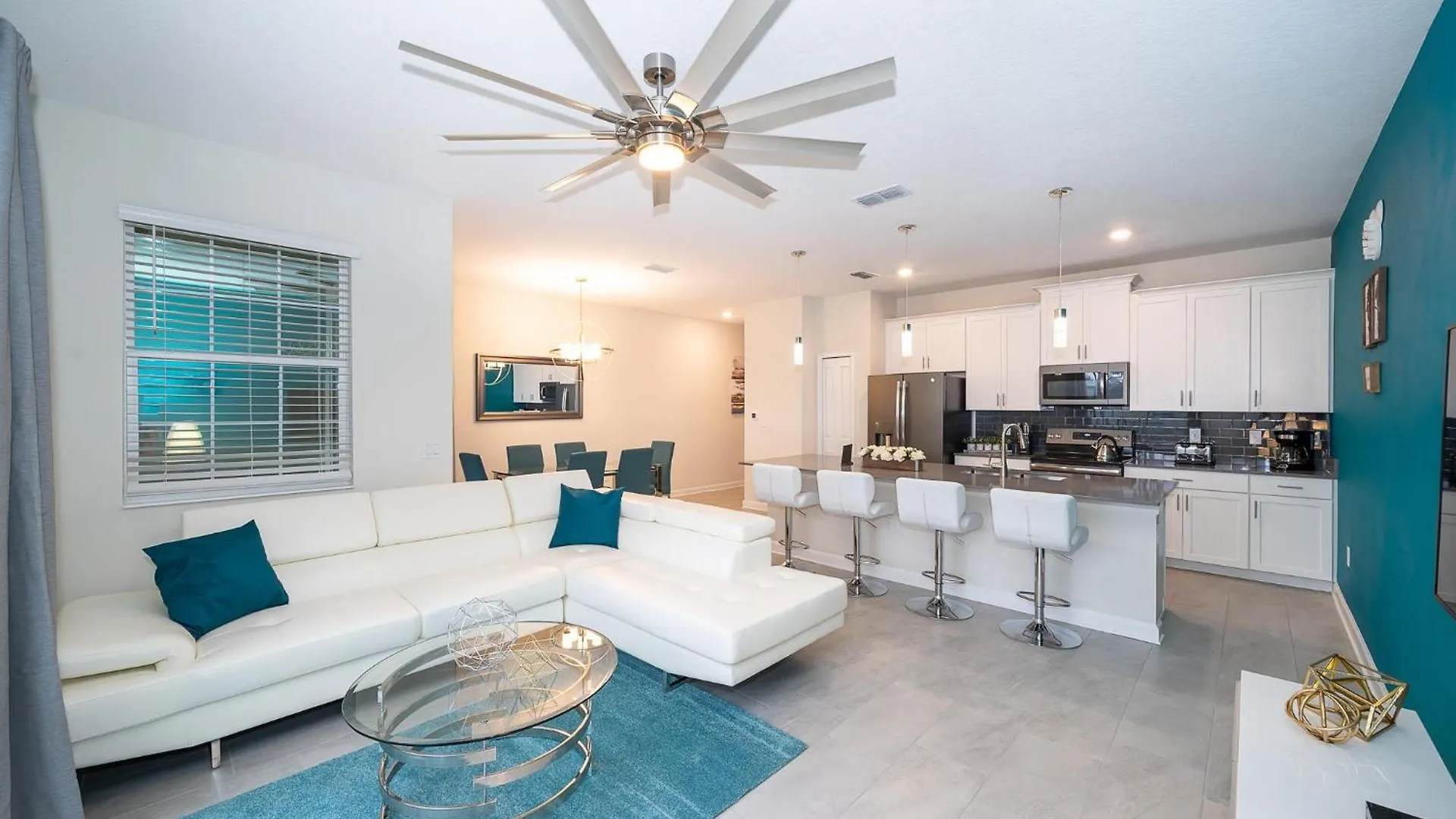 Tatil Evi 4830fa Townhouse 4 Bedrooms & 3 Bathrooms + Pool Kissimmee
