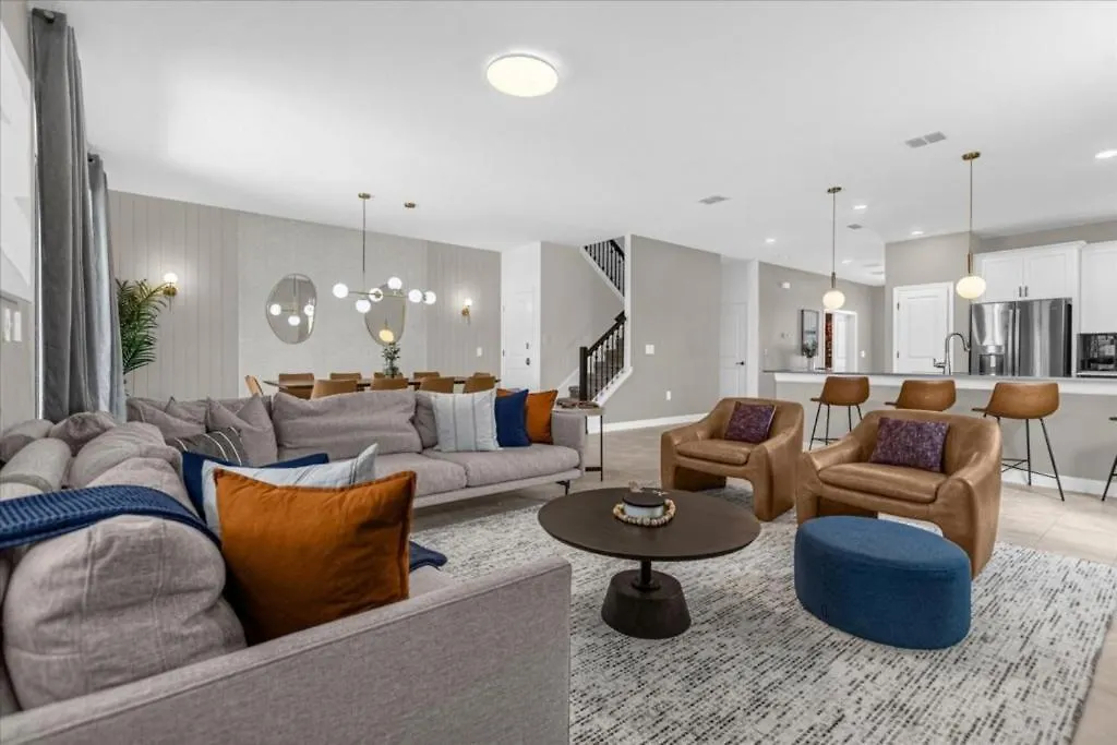 9 Bedroom- 5 Bathroom- Champions Gate 9170sh 펜션 키시미