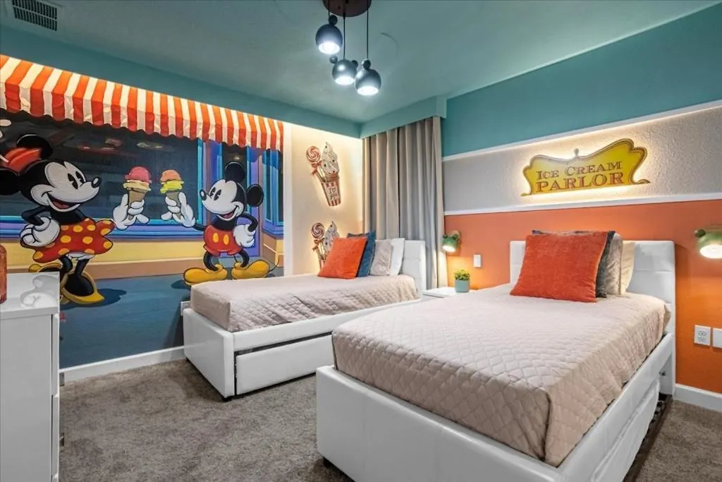 9 Bedroom- 5 Bathroom Champions Gate 851 Pb Сasa de vacaciones Kissimmee