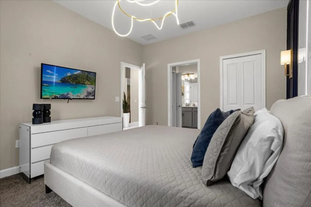 Сasa de vacaciones 9 Bedroom- 5 Bathroom Champions Gate 851 Pb *