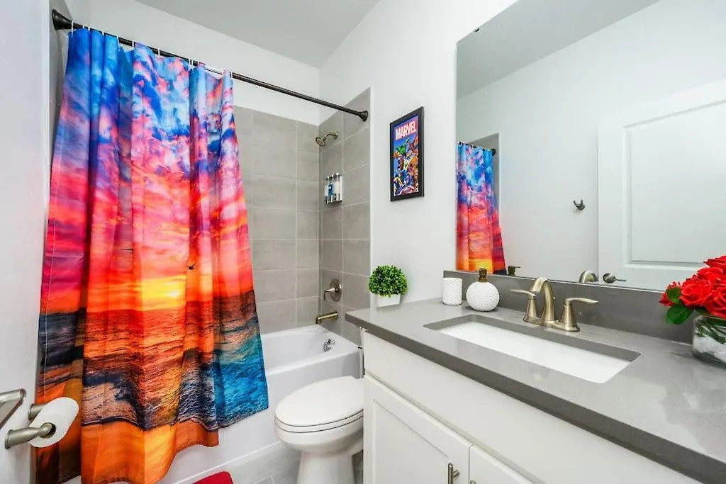 Holiday home Close To & Other Theme Parks,private Heated Poolspa, Bbq & Game Rm Kissimmee