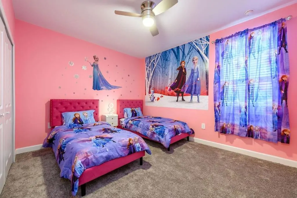 Close To & Other Theme Parks,private Heated Poolspa, Bbq & Game Rm