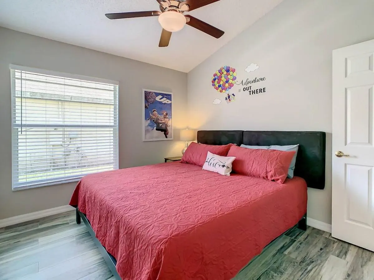 Сasa de vacaciones H2553o Single Level 5 Bedrm Pool 3miles Kissimmee