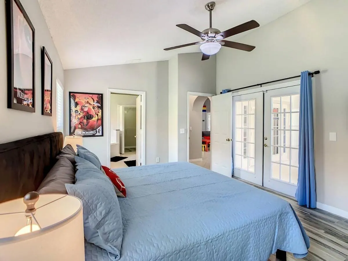 H2553o Single Level 5 Bedrm Pool 3miles Kissimmee
