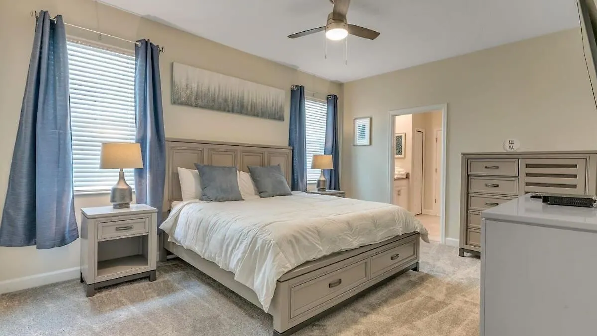 Beautiful 9 Bed Pool With Game Room-1233cd Kissimmee