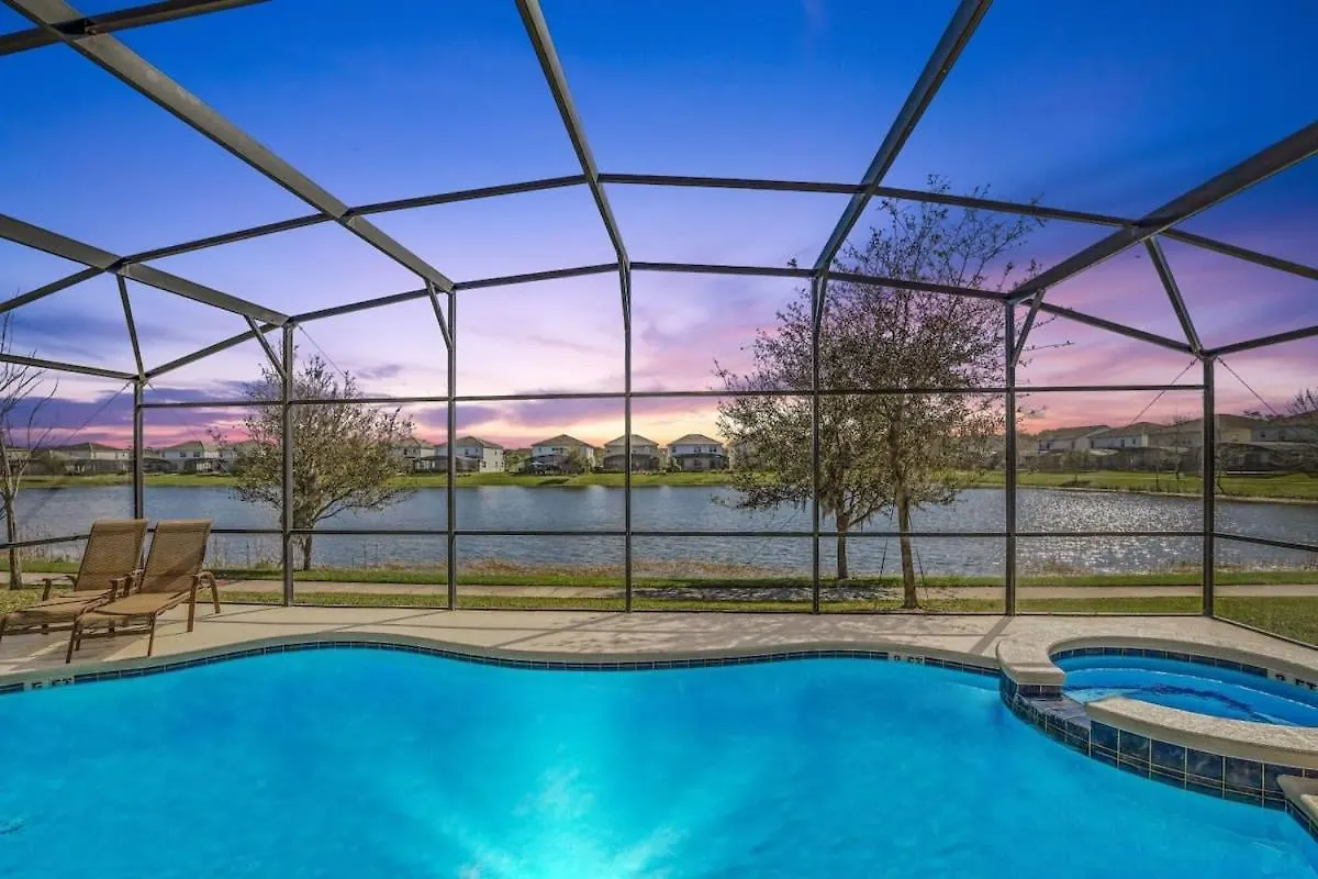 Stunning View, Big Pool Area With Cdc Standards #6bv507 Tatil Evi Kissimmee