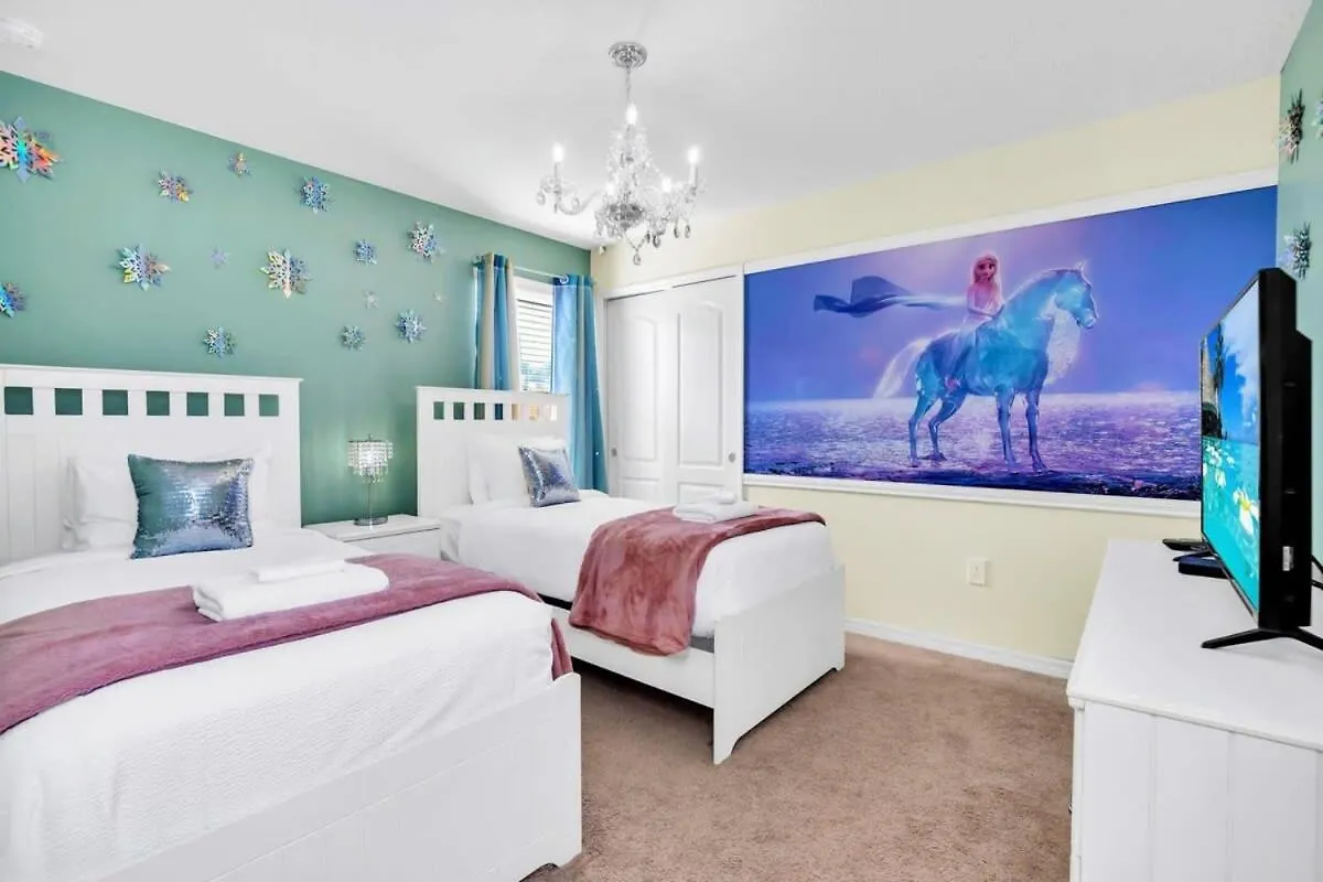 Grand 8bd With Themed And Game Room! Close To Disney! #8ws883