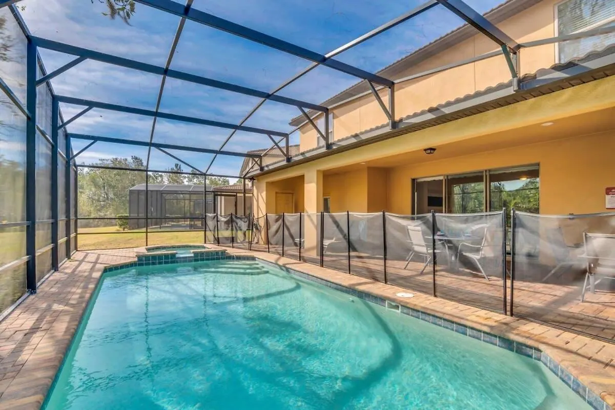 Grand 8bd With Themed And Game Room! Close To Disney! #8ws883 Vakantiehuis *