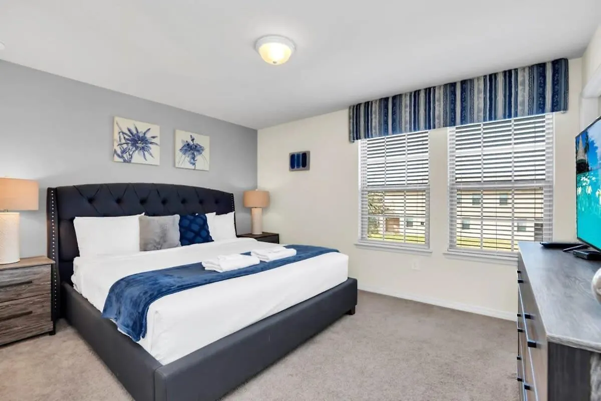 Grand 8bd With Themed And Game Room! Close To Disney! #8ws883 Vakantiehuis