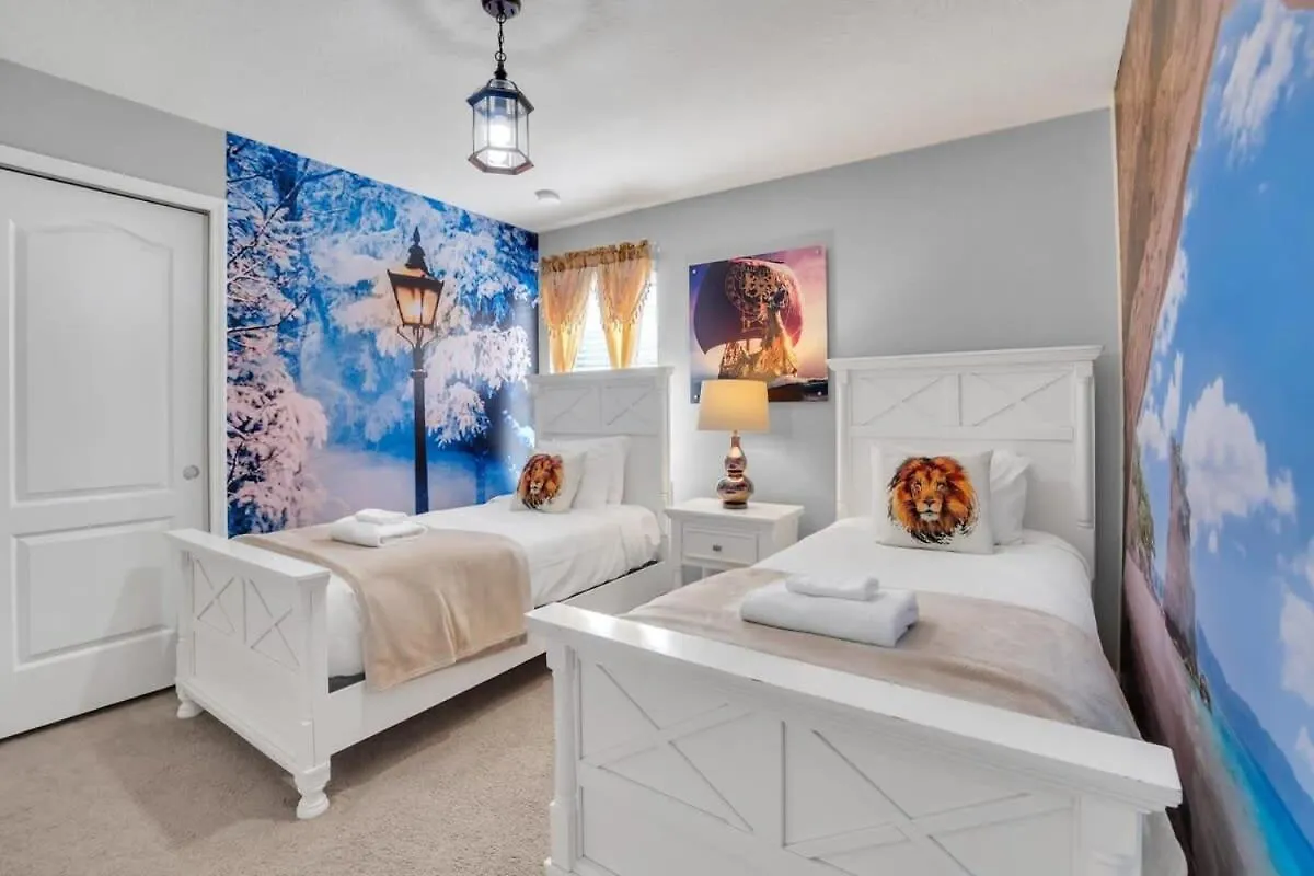 Grand 8bd With Themed And Game Room! Close To Disney! #8ws883