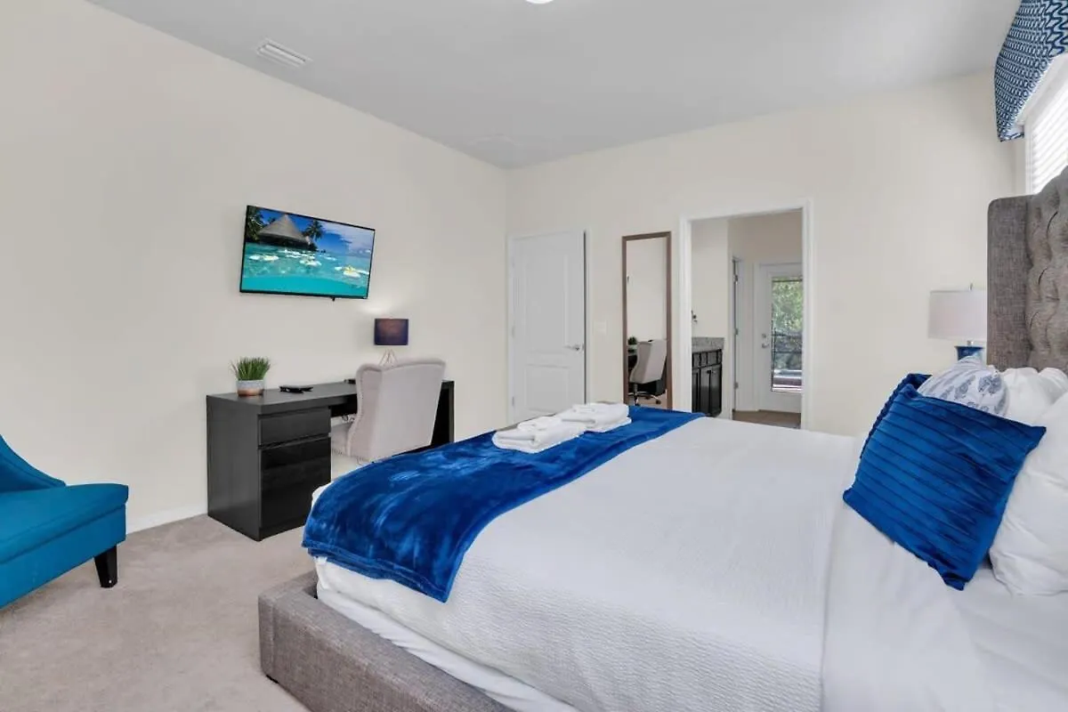 Vakantiehuis Grand 8bd With Themed And Game Room! Close To Disney! #8ws883