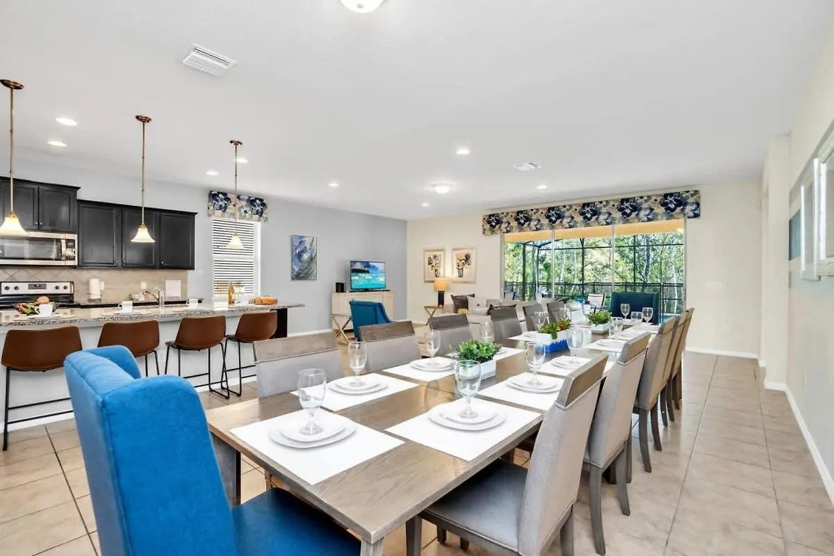 Grand 8bd With Themed And Game Room! Close To Disney! #8ws883 Vakantiehuis