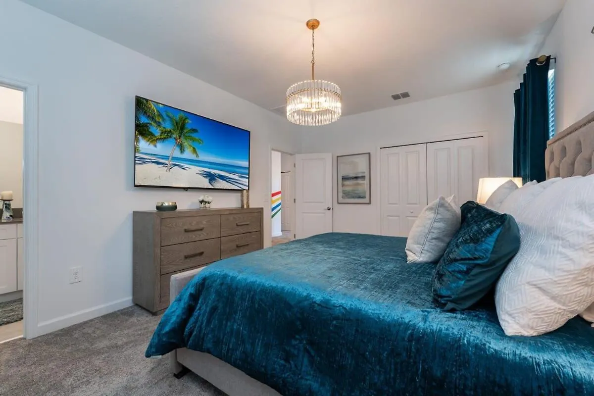 New Beautiful 7 Bedroom W Pool Games Theme Kissimmee