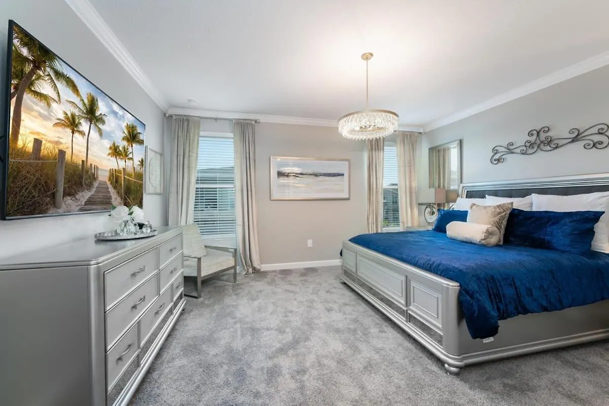 New Beautiful 7 Bedroom W Pool Games Theme