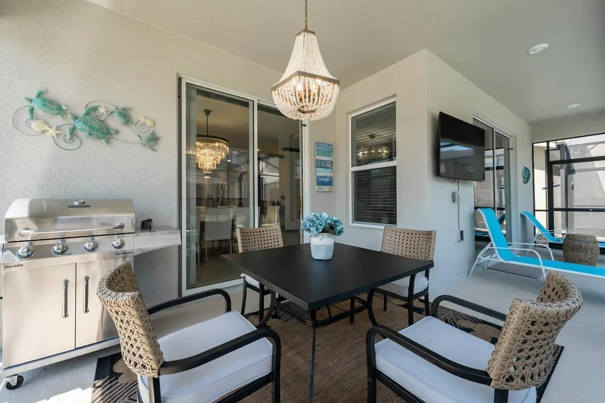 Villa New Beautiful 7 Bedroom W Pool Games Theme Kissimmee
