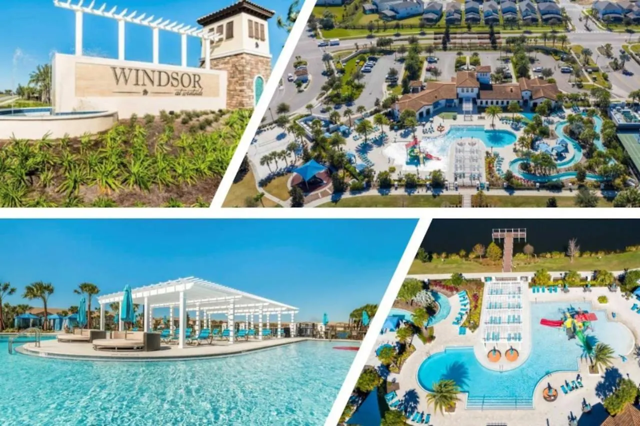 5 Bedroom 4.5 Bathroom Windsor At Westside 8883 בית נופש