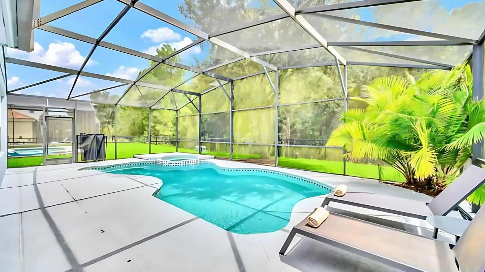 6br Near - With Private Pool Hot Tub And Games 키시미