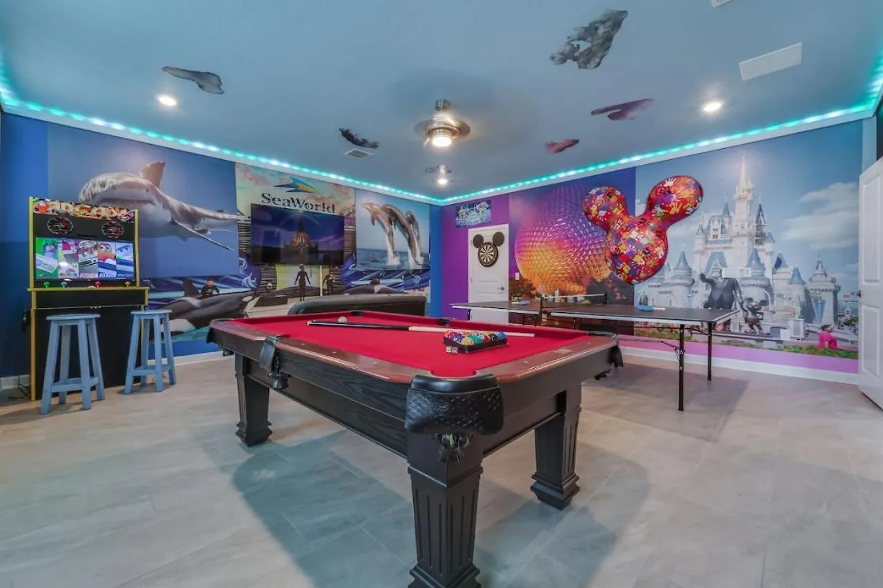 9 Bedroom Family Friendly Retreat -champions Gate