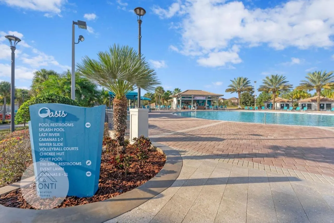 House Pool Orlando Free Grill 1028l Holiday home Kissimmee
