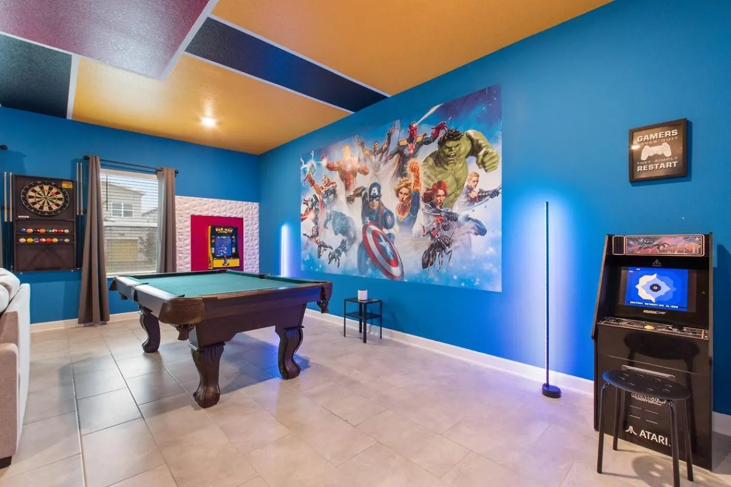 Brand New Theme 7br/5ba Game Private Pool/spa Free Pool Heat! *