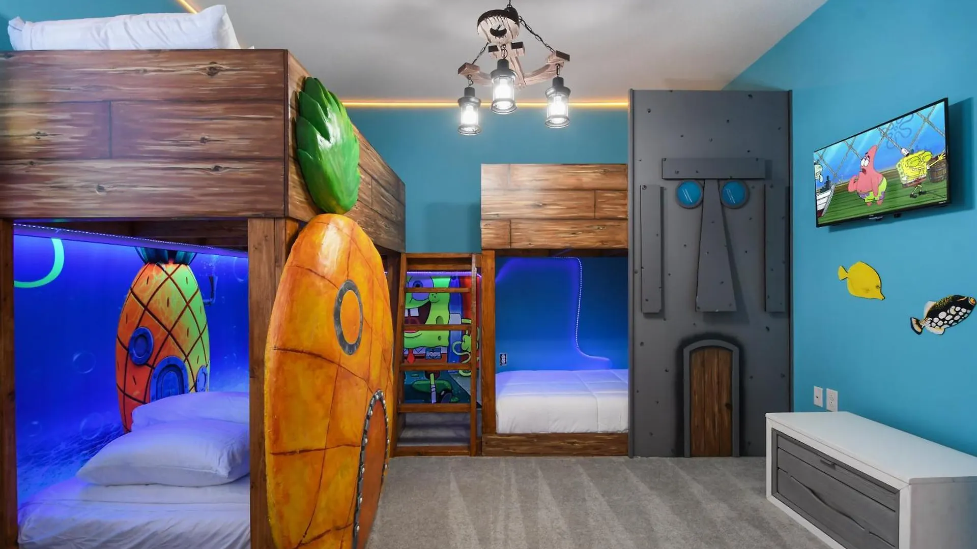 Hébergement de vacances Lakeview 12br Pool/spa/theater/game Kissimmee