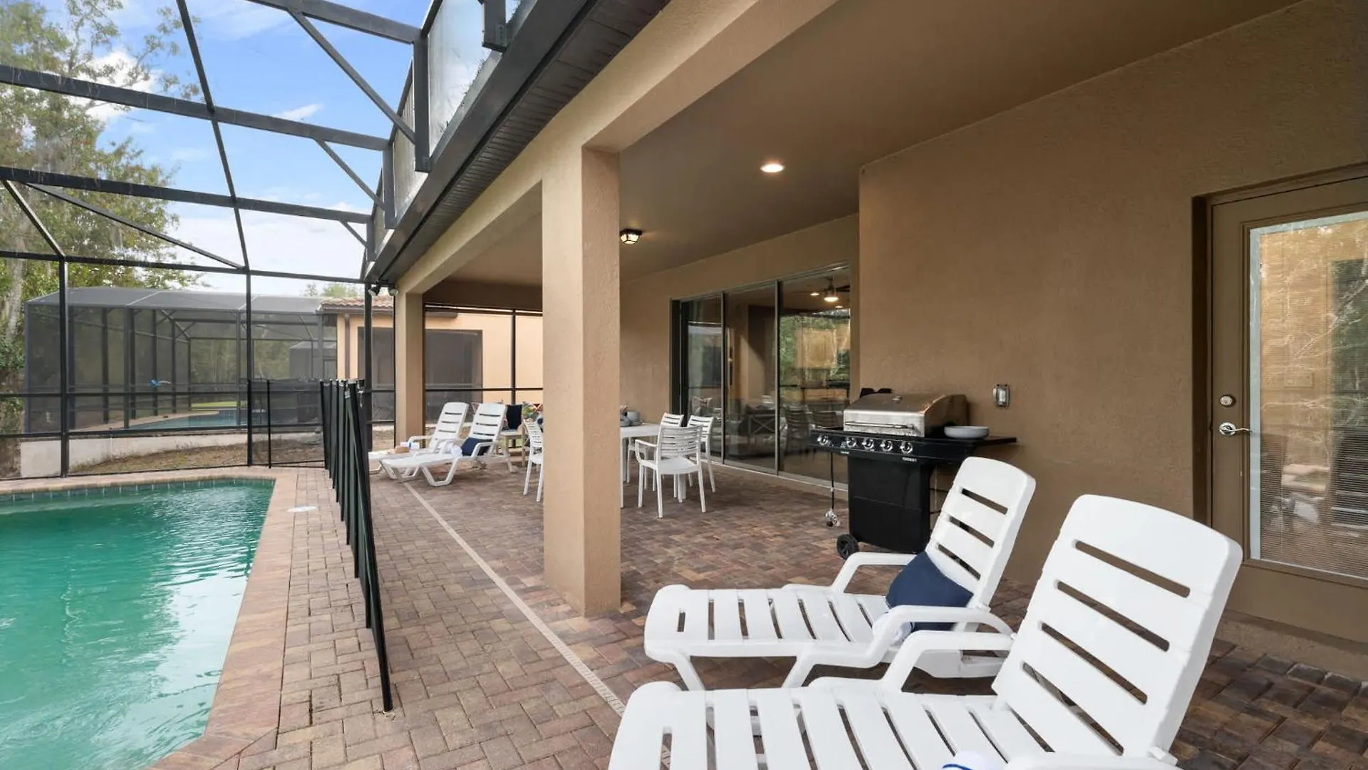 Waterpark & Heated Pool 20min To Villa Kissimmee