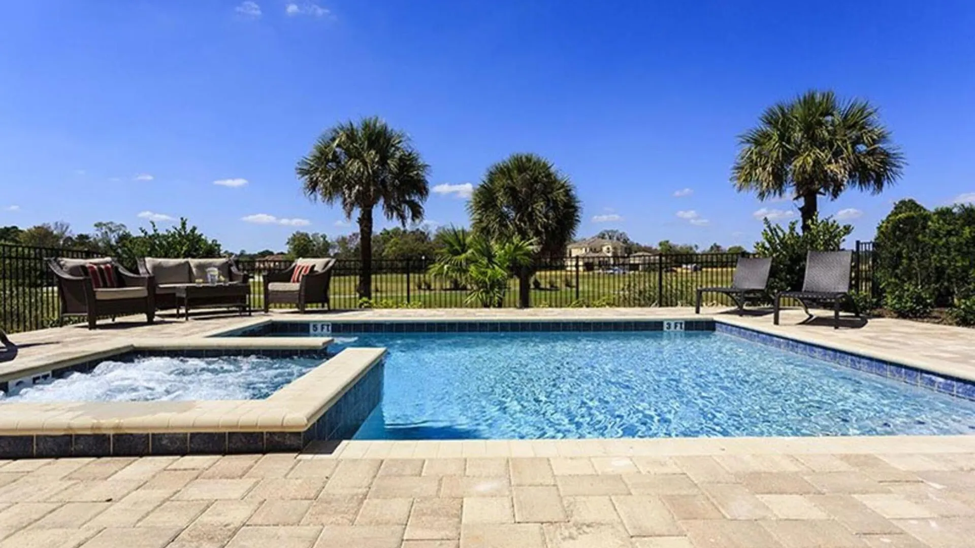 5 Star With Private Pool On Reunion And Orlando 5126 וילה *