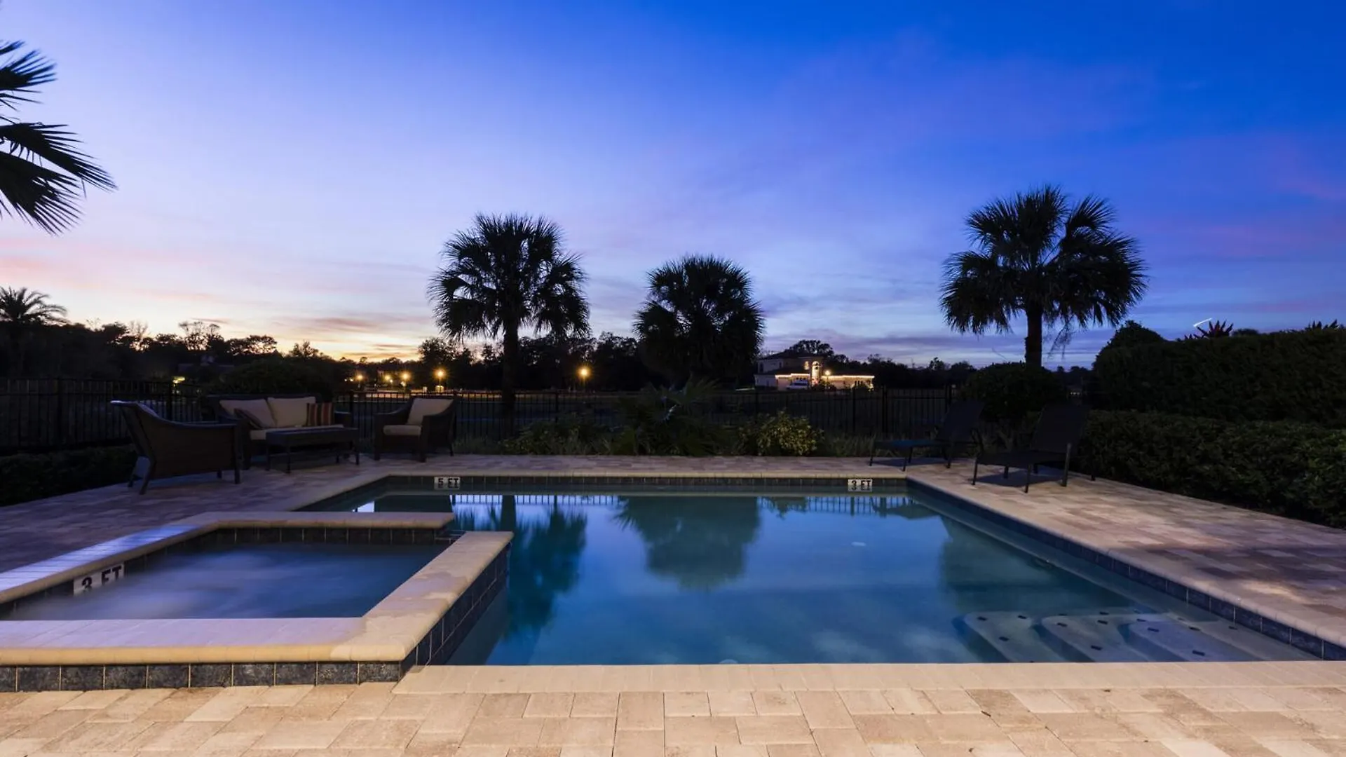 5 Star With Private Pool On Reunion And Orlando 5126 וילה *