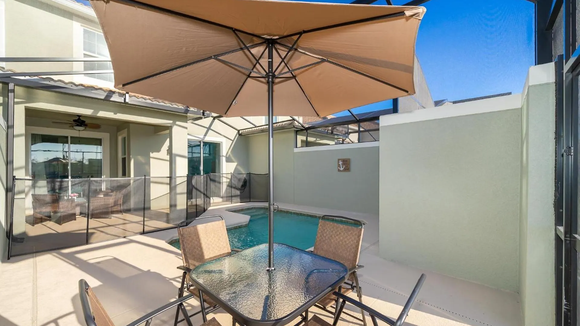 4830fa Townhouse 4 Bedrooms & 3 Bathrooms + Pool Tatil Evi Kissimmee