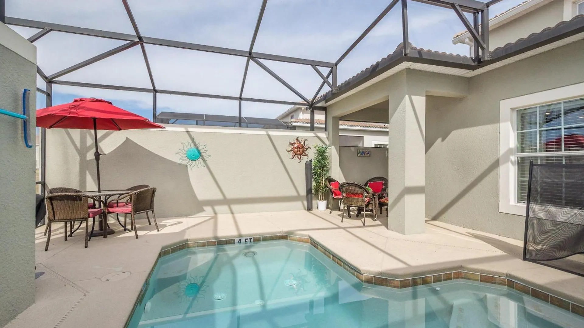 3087ll Townhouse 5 Bedrooms & 4 Bathrooms Pool 別荘 キシミー