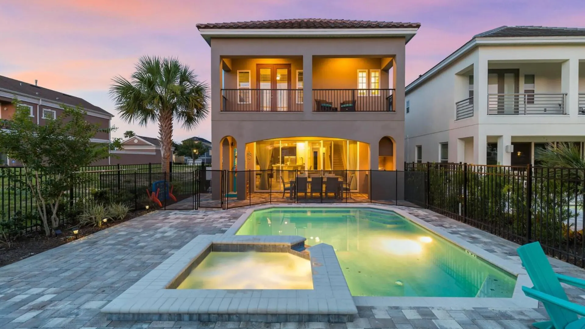 Villa Exquisite 5 Bedroom Retreat In Orlando6592 *
