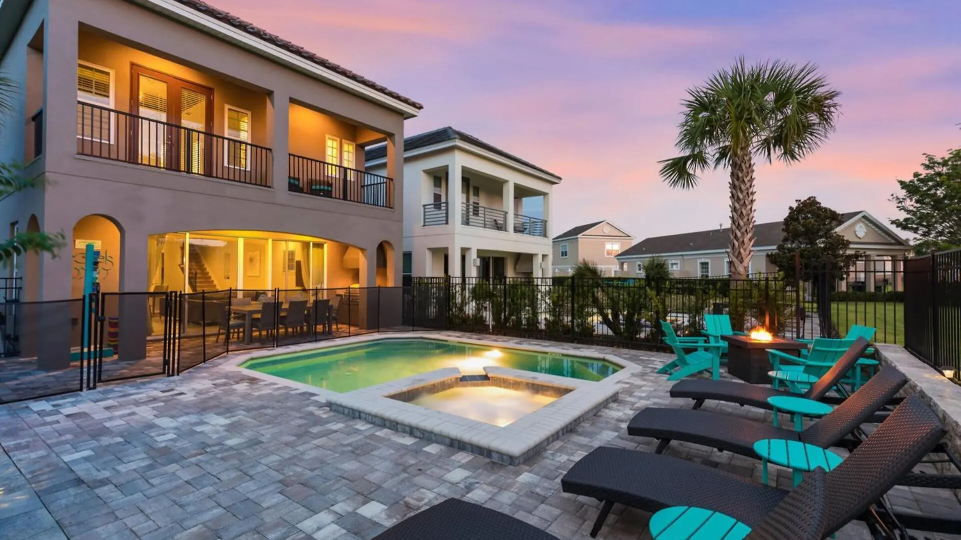 Exquisite 5 Bedroom Retreat In Orlando6592 Villa Kissimmee